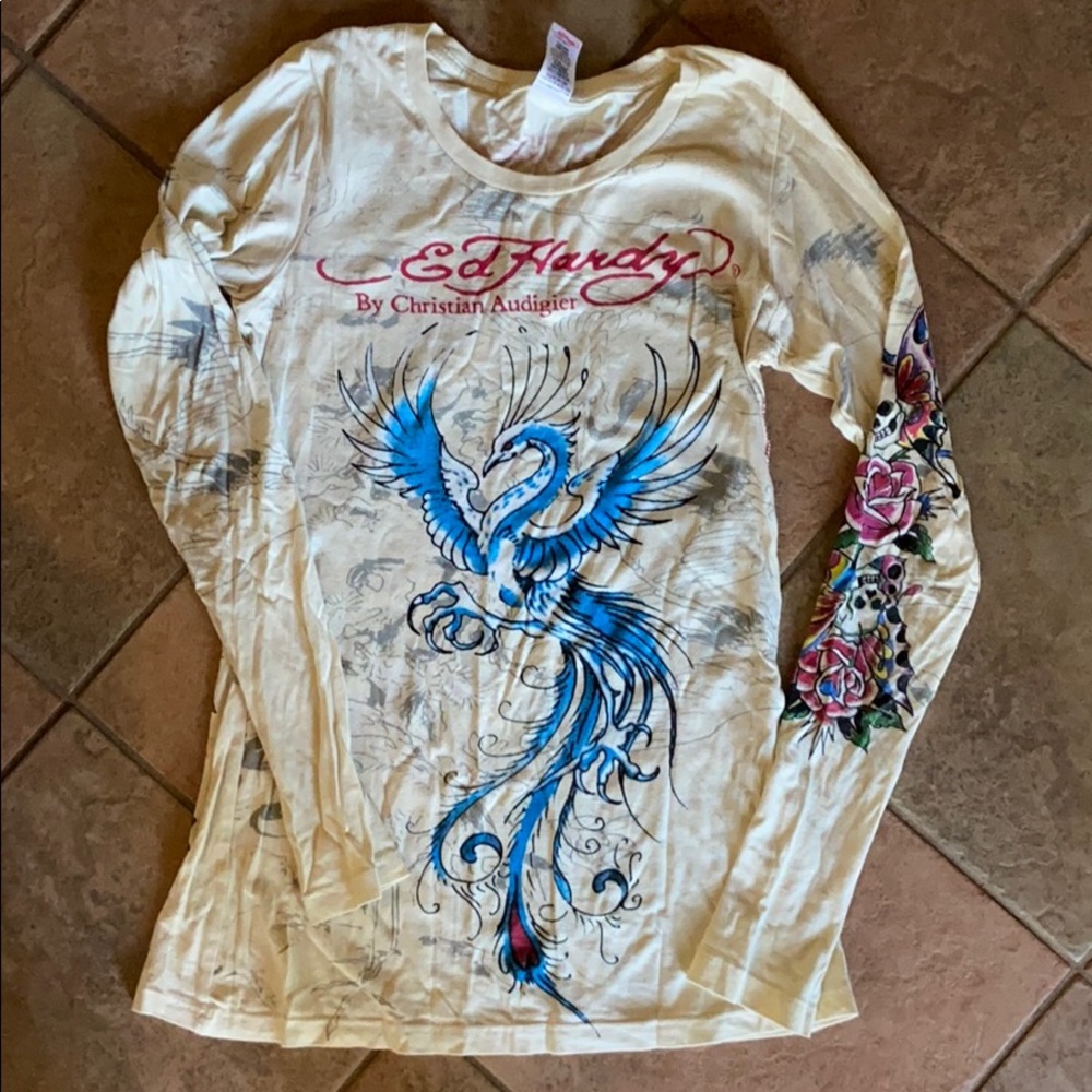 Ed Hardy Phoenix Long Sleeve